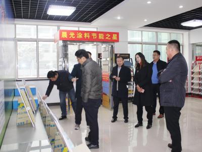 卓越口碑 信任不断：山东聊城金信置业考察新金宝官方网站入口涂料总部